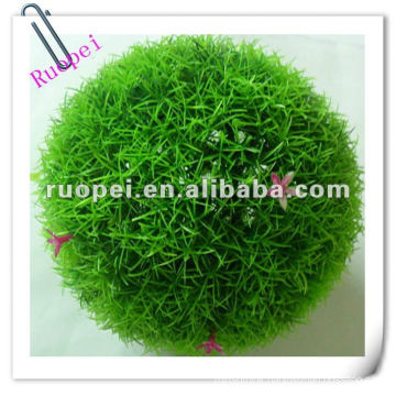 Artificial grass ball home and outside decoration hanging grass ball